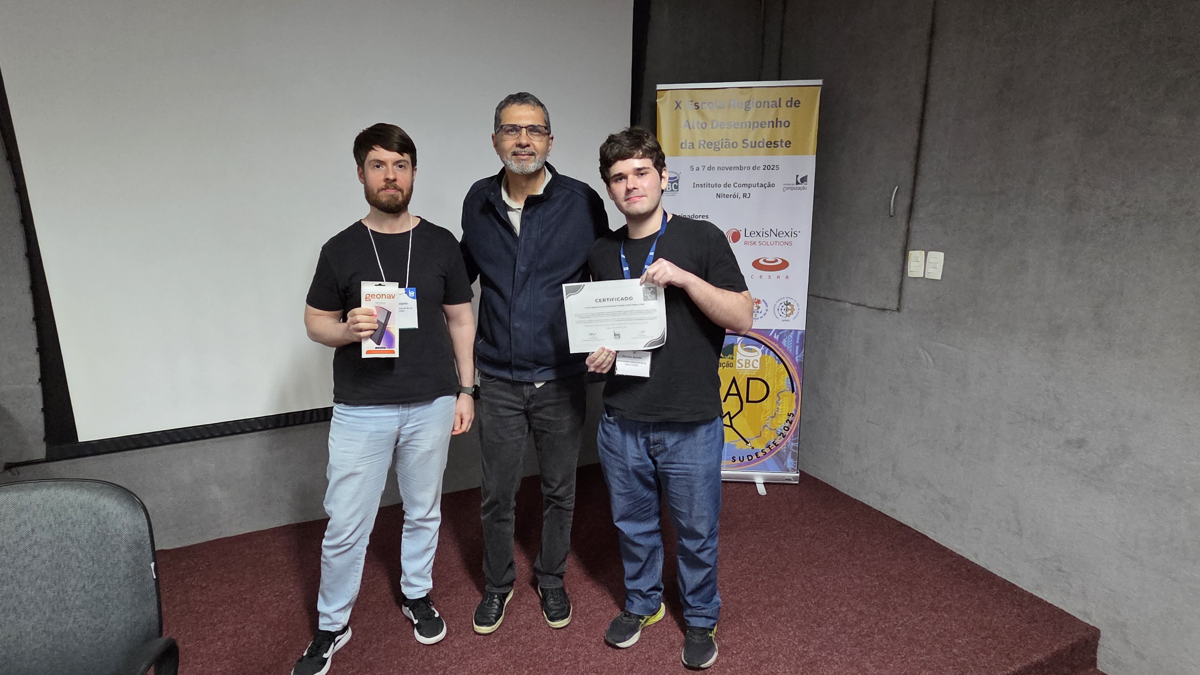 Premiação - Mensão Honrosa IC (Nícolas Arruda)